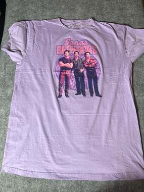 Jonas Brothers Vintage Style Graphic T-Shirt Lavender Purple 3X-Large